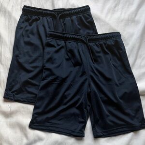 Athletic Works Kids Black Shorts